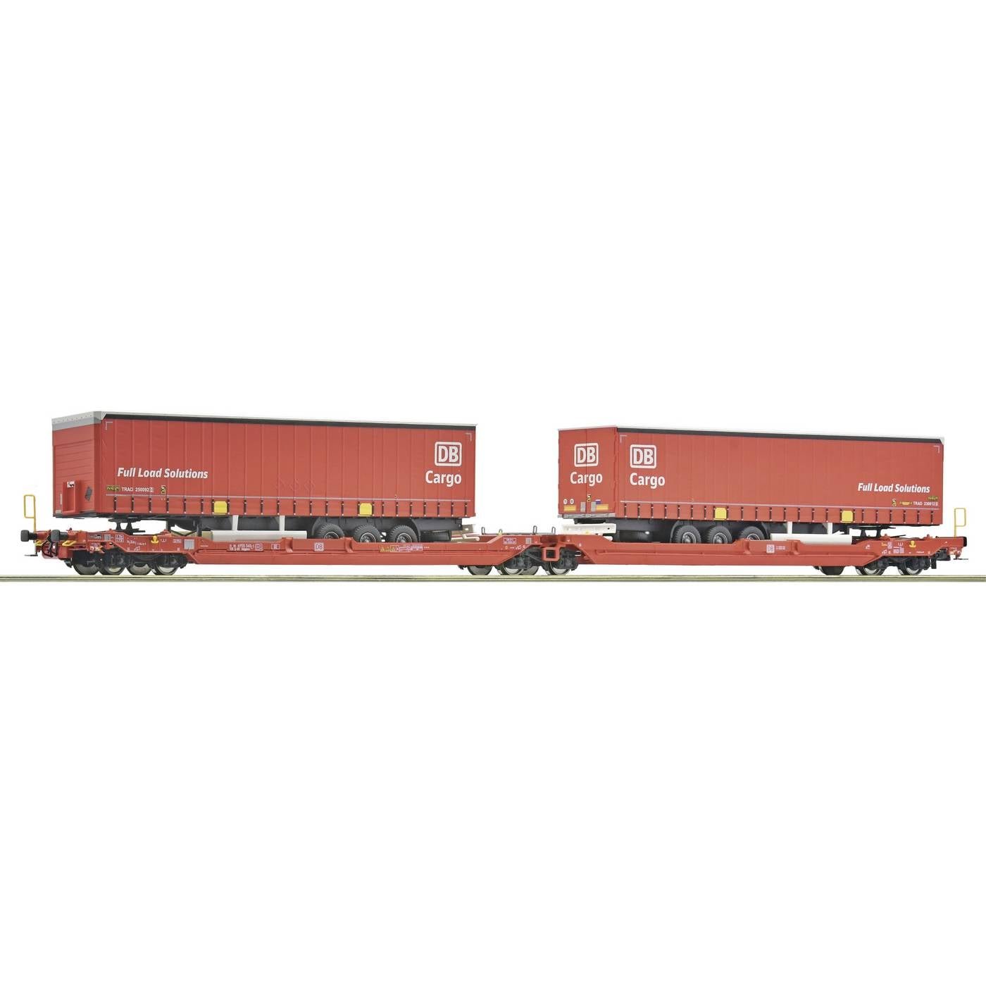 Roco 6600168 Goederenwagen DC Dubbeltassenwagen, geslacht Sdggmrs 738/T3000e, de Deutsche Bahn