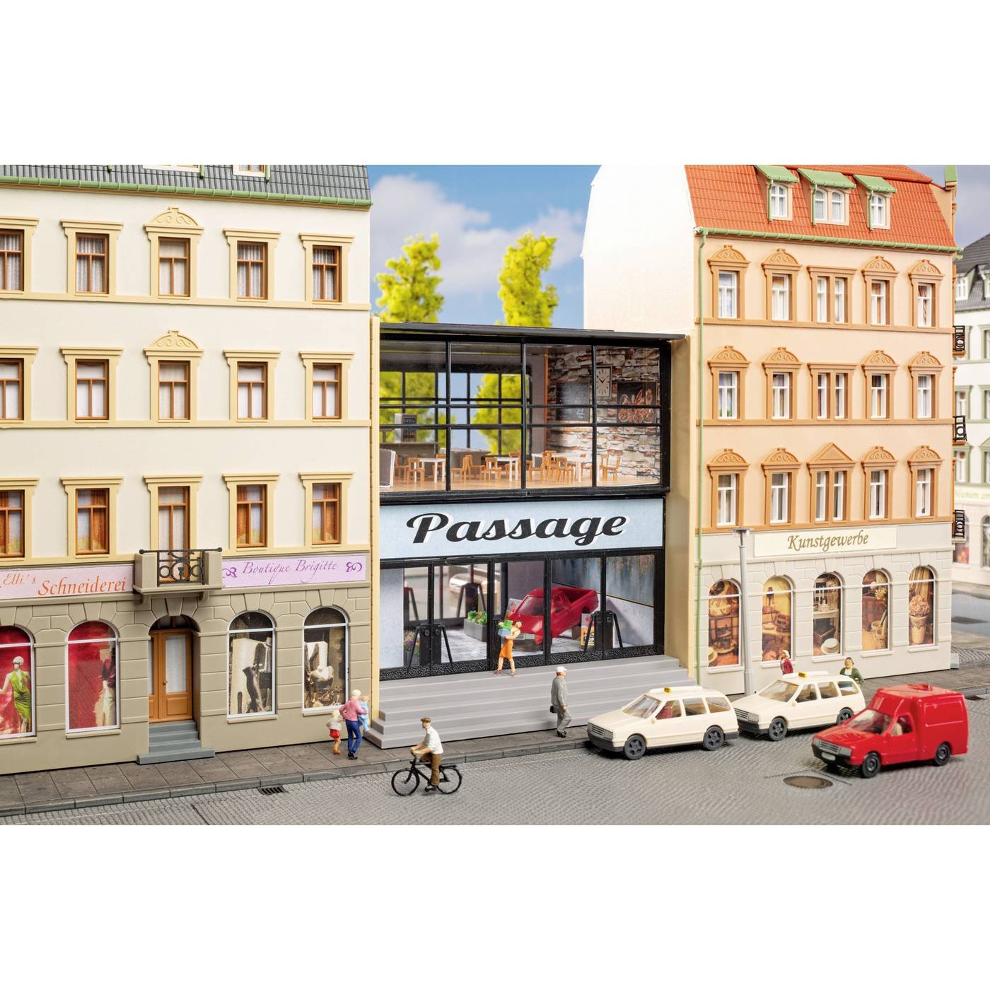 Auhagen 13360 TT Townhouse passage