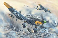 Trumpeter 02424 Junkers Ju-87D-5 Stuka Bouwpakket Schaal 1:24