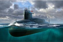 Trumpeter 05910 PLAN Type 092 Xia Class Submarine Bouwpakket Schaal 1:144
