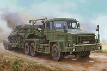 Hobby Boss 85527 Scammell Commander with 62 tonne Crane Fruehauf semi-trailer Bouwpakket Schaal 1:35