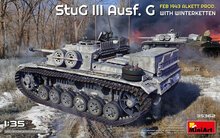 MiniArt 35362 StuG III Ausf. G Feb 1943 Alkett Prod. with Winterketten Schaal 1:35
