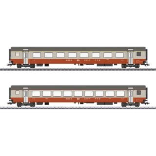 Märklin 42191 H0 set van 2 personenrijtuigen Swiss Express van de SBB