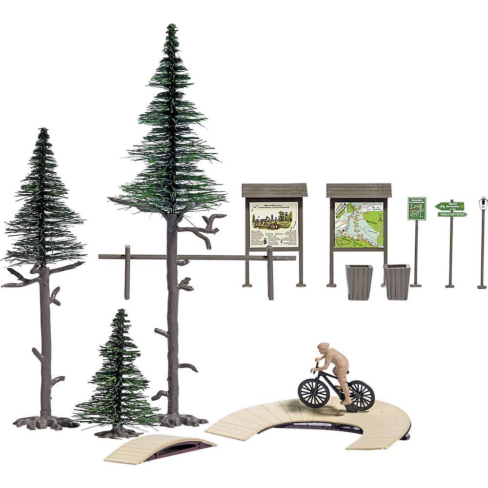 Busch 1838 H0 mountainbiker Bouwpakket