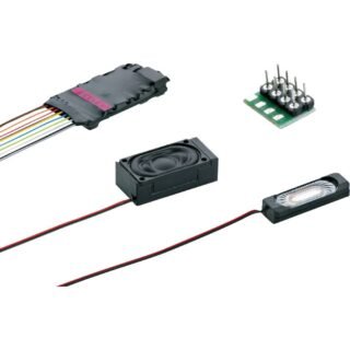 Märklin 60985 mSD/3 Geluidsdecoder Met luidspreker, Met extra stekker Stoomlocomotief Met kabel, Zonder stekker