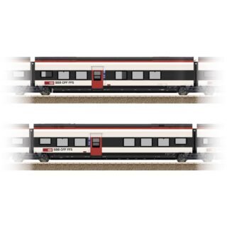 TRIX H0 23282 H0 uitbreidingsset 2 voor de Giruno van de SBB D(B9) 2e klas en E(B8) 2e klas