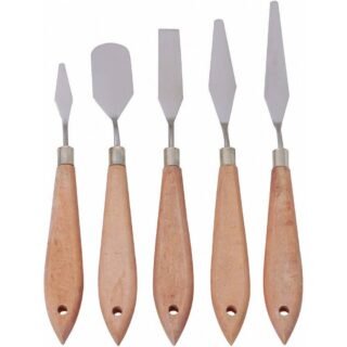 Reely RE-7042686 Spachtelset 5-delig, Hoog-elastisch