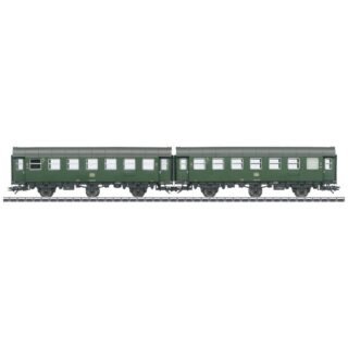 Märklin 43186 H0 ombouwrijtuig-paar 2e klas Van de DB 2e klas