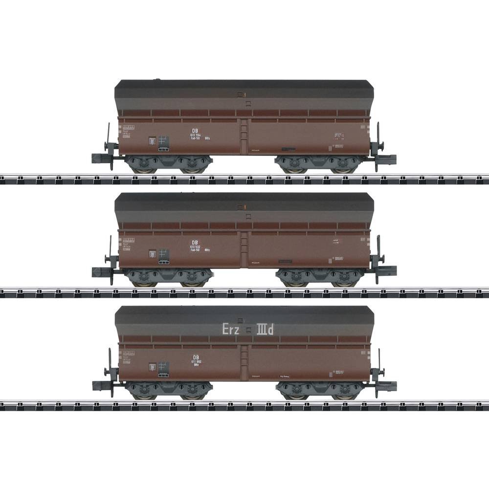MiniTrix 18269 N 3-delige set zelflossers Kokstransport deel 3 van de DB