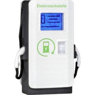 Viessmann Modelltechnik 1365 H0 elektrische laadzuil met LED-verlichting Kant-en-klaar model