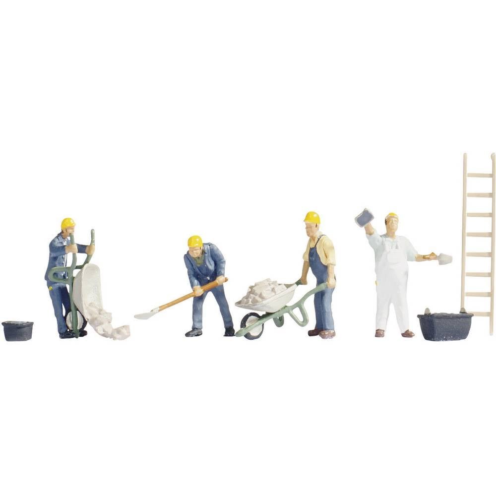 NOCH 15055 H0 Aan het werk figuren Geverfd, Staand