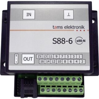 TAMS Elektronik 44-01607-01 S88-6 Terugmelddecoder