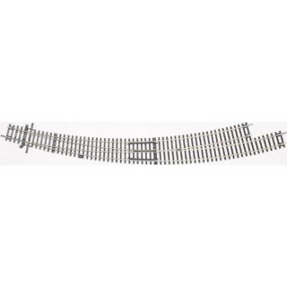 H0 Roco RocoLine (zonder ballastbed) 42478 Gebogen wissel, Links 1 stuk(s)