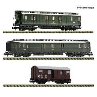 Fleischmann 6660168 N 3-delig Set: Posttrein, DB