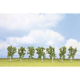NOCH 25096 Set bomen Berk 100 tot 100 mm Groen 7 stuk(s)