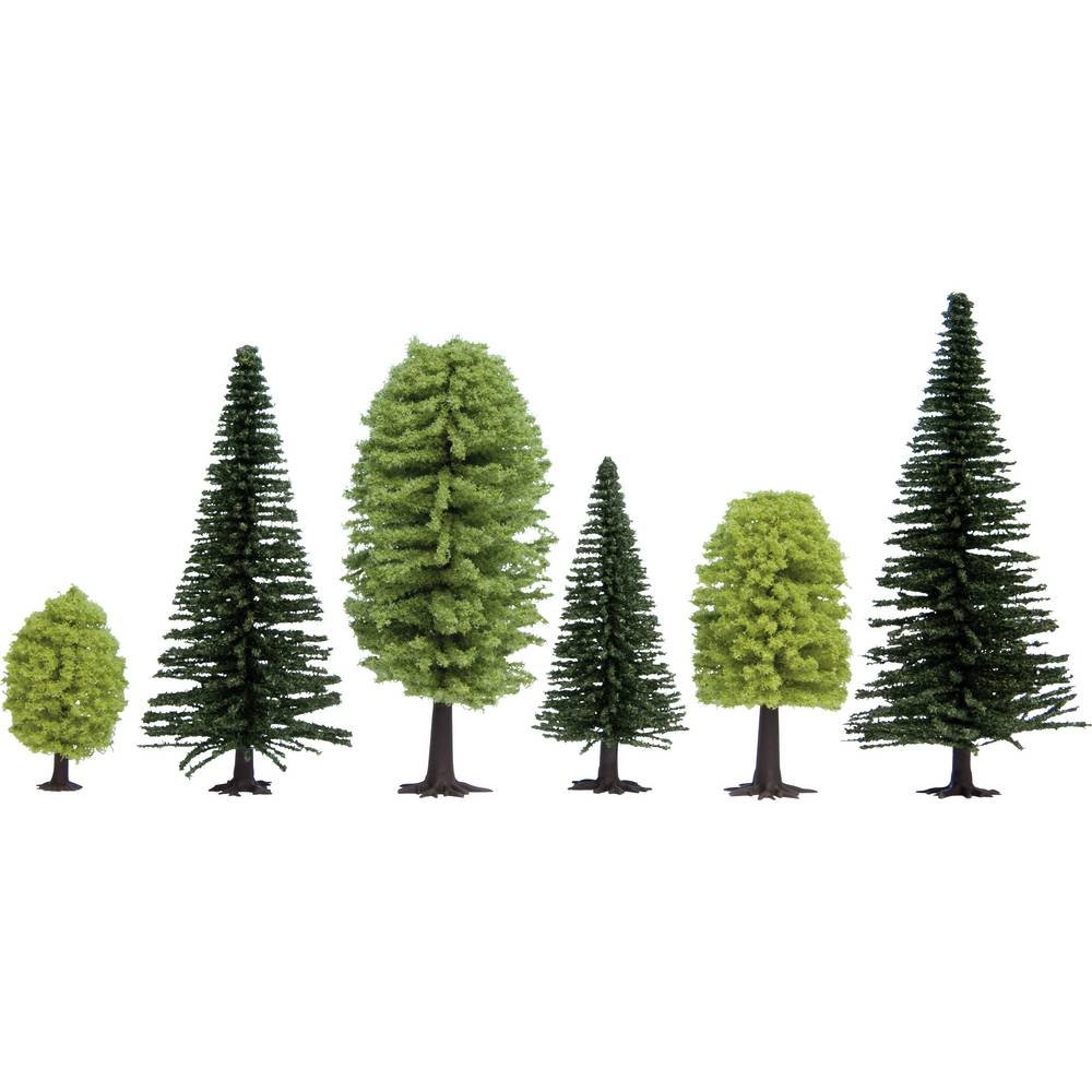NOCH Hobby 32811 Set bomen Gemengd bos 35 tot 90 mm 25 stuk(s)