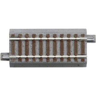 H0 Roco GeoLine (met ballastbed) 61112 Rechte rails 76.5 mm 6 stuk(s)