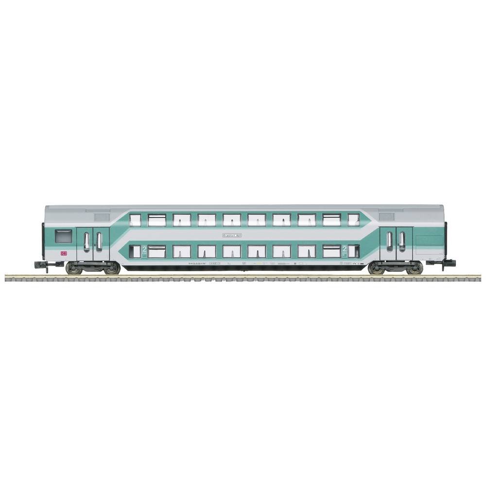 MiniTrix 18418 N dubbeldeksrijtuig DBz 750, 2e klas van de DB AG