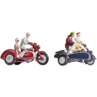 NOCH 45905 TT Motorrijders figuren Geverfd, Staand