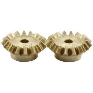 Sol Expert Z20K2 Messing Micro-tandwielset Module 0.2 bouwpakket (Ø x h) 4.5 mm x 0.8 mm 2 stuk(s)