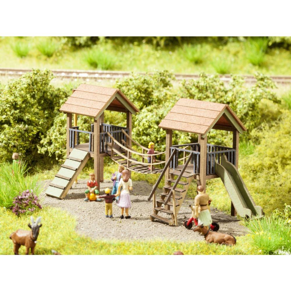 NOCH Laser-Cut minis® 0014367 H0 Laser-Cut minis avonturenspeeltuin Lasercut bouwpakket