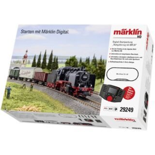 Märklin 29249 H0 digitale startset voor korte goederentrein met BR 24 van de DB