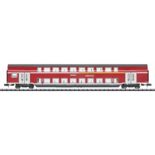 MiniTrix Hobby 18055 N dubbeldeksrijtuig 1e/2e klas Van de DB AG 1e/2e Klasse, DABZ