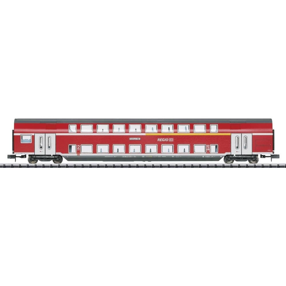 MiniTrix Hobby 18055 N dubbeldeksrijtuig 1e/2e klas Van de DB AG 1e/2e Klasse, DABZ