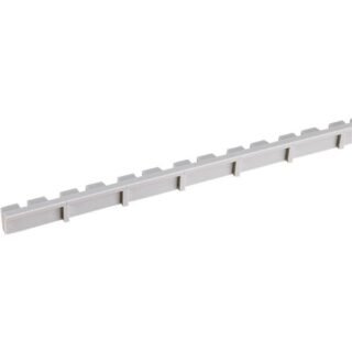 Auhagen 44631 N Perronranden Grijs (l x b x h) 1000 x 5.5 x 5.5 mm Kunststof model