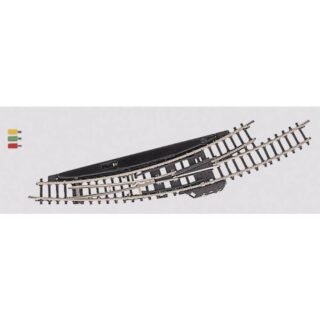 8568 Z Märklin miniclub rails Gebogen wissel, Elektromechanisch, Links 30 ° 195 mm 1 stuk(s)