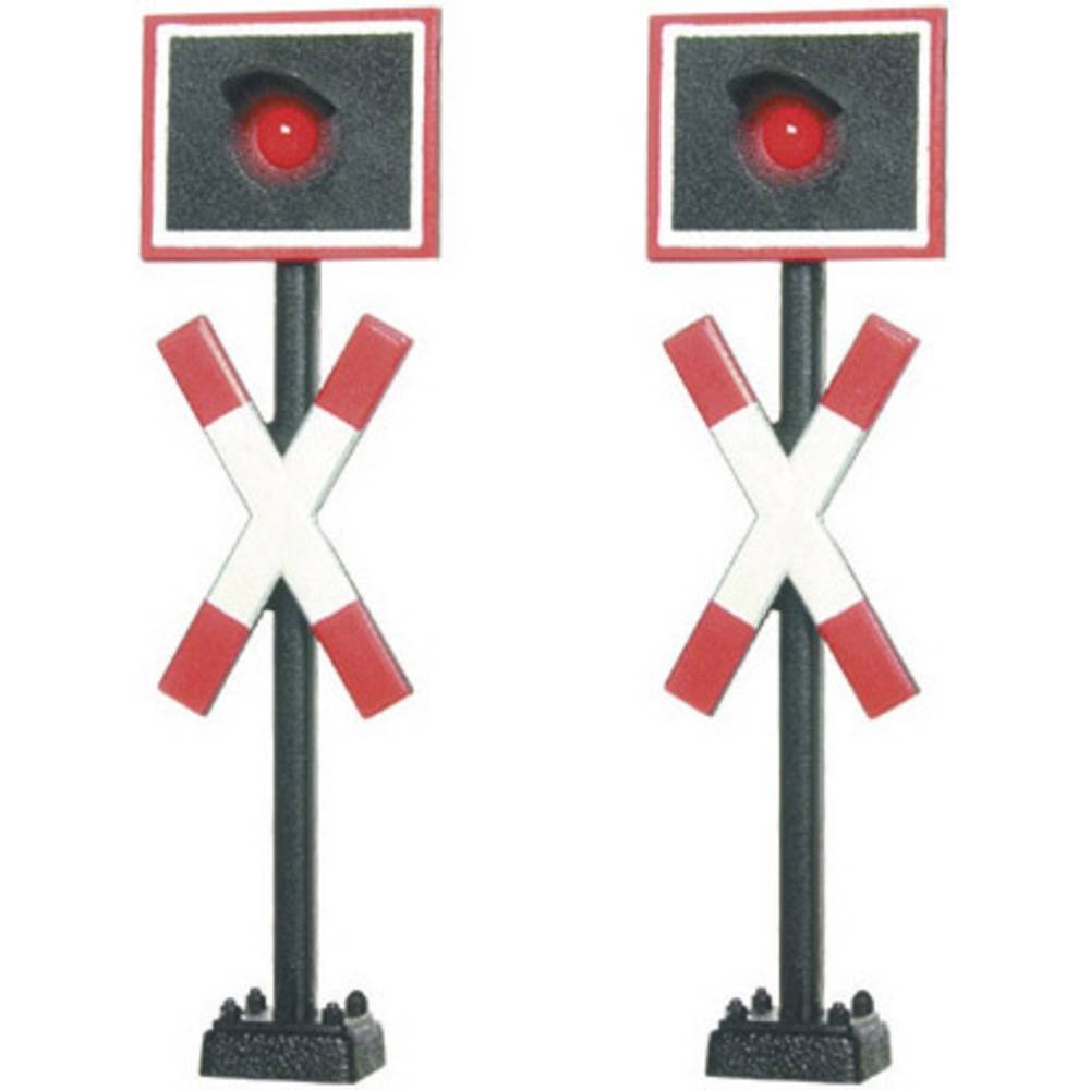 Viessmann Modelltechnik 5058 H0 Set van 2 stuks Andreaskruis Kant-en-klaar model