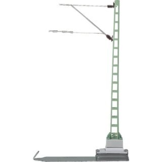 Märklin 74101 H0 Bovenleidingmast H0 Märklin C-rails (met ballastbed), H0 Märklin K-rails (zonder ballastbed) 5 stuk(s)