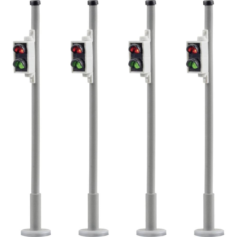 Viessmann Modelltechnik 5096 H0 Voetgangers-verkeerslichten incl. voetgangerlicht Kant-en-klaar model
