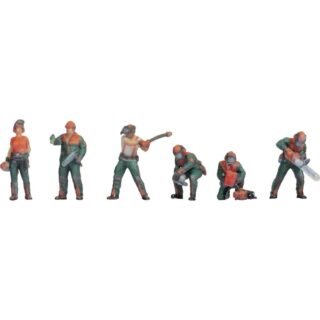 NOCH 35105 N Bosbouwarbeiders figuren Geverfd, Staand
