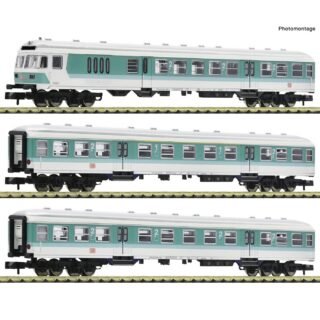 Fleischmann 6260090 N 3-delig Set 1: Buggy voor openbaar vervoer, DB AG 3-delige set