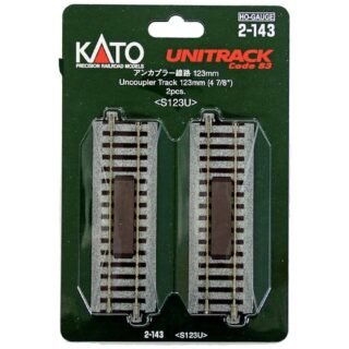 H0 Kato Unitrack 2-143 Ontkoppelrails 123 mm 2 stuk(s)