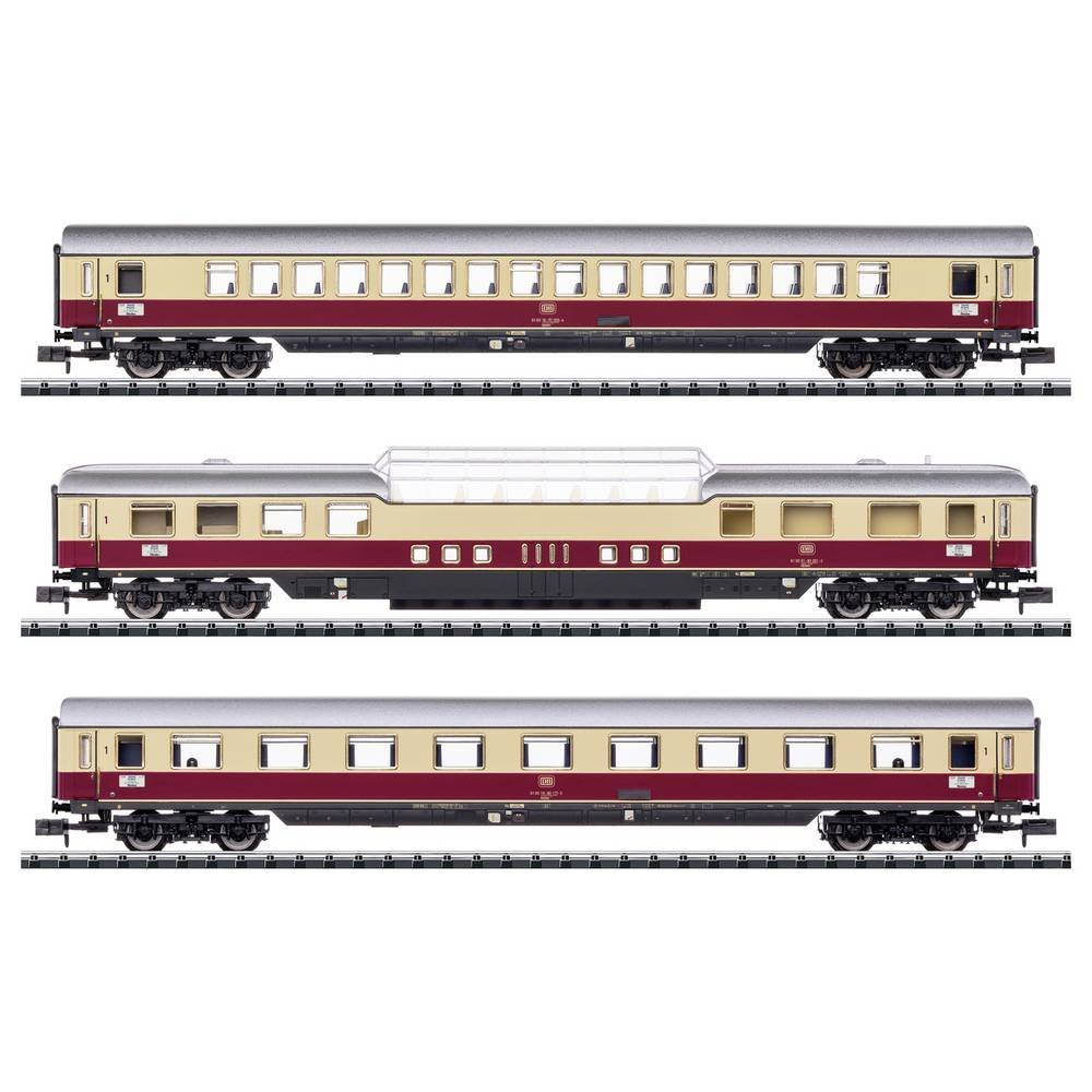 MiniTrix T15368 N Rheinpfeil-Wagenset DB, MHI